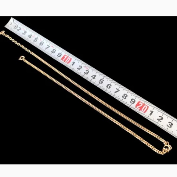 Christian Dior Gold Logo Chain Necklace GERMANY - Picture 8 of 9